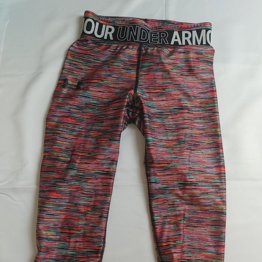 Under Armor Women Fitted Leggings Activewear Comfort Yoga Pants Size 12-14